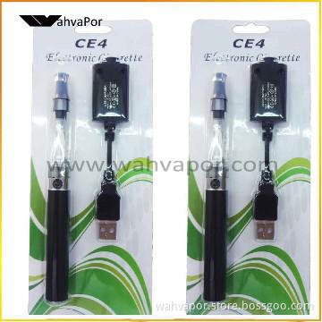 New packing style electronic cigarette EGO-CE4 blister start kit